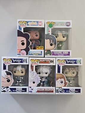 Funko Pop Animation Lot Stevonnie Killua Voltron